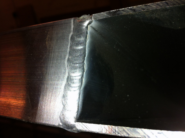 Mobile onsite welding. Vertical up welding using a triangle-Christmas tree technique